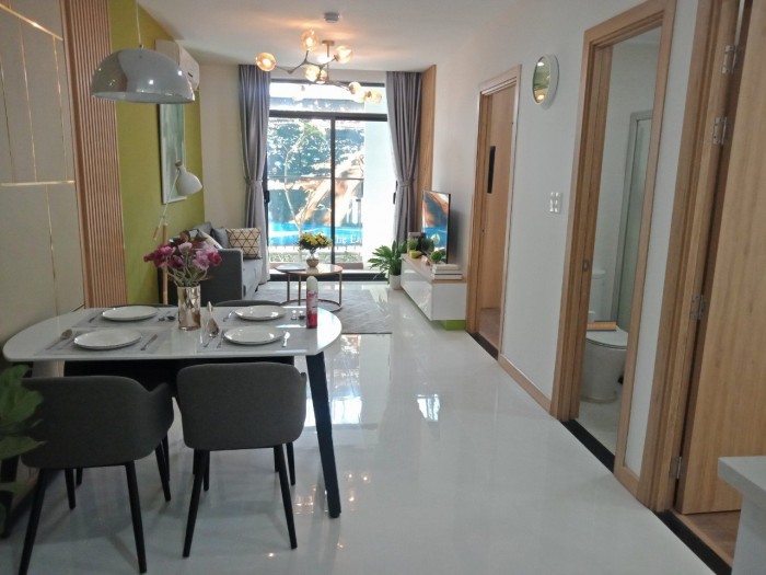 Mở bán căn hộ liền kề làng đại học quốc gia, gần Suối Tiên, trạm Metro. 2 PN giá 950tr