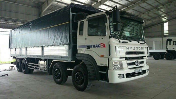 Hyundai 4 chân HD320 tải 17.5 tấn thùng dài 9.7m - trả góp