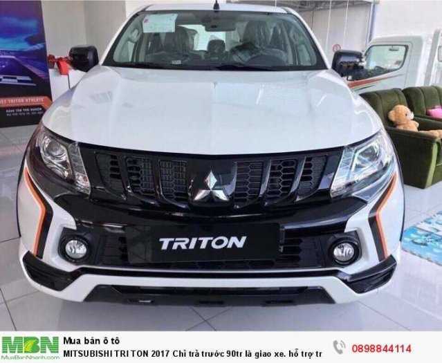 MITSUBISHI TRI TON 2017 Chỉ trả trước 90tr là giao xe. hỗ trợ trả góp 90%