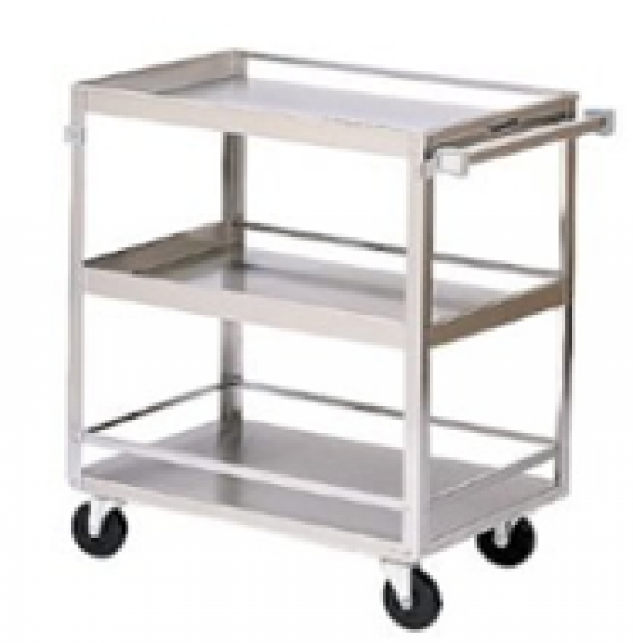 XE ĐẨY INOX 3 tầng