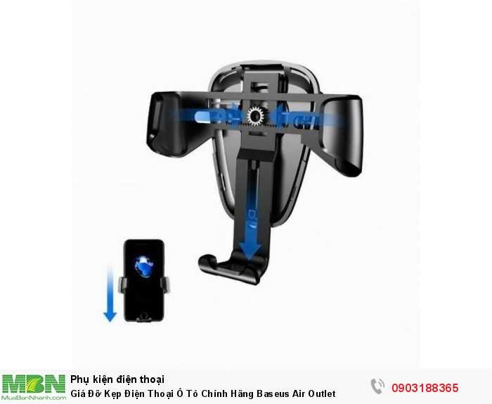 Giá Đỡ Kẹp Điện Thoại Ô Tô Chính Hãng Baseus Air Outlet