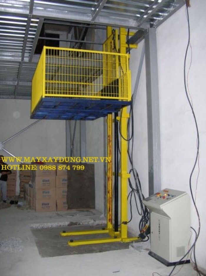 Thang nâng hàng kho xưởng 2 tấn, 3 tấn, 4 tấn, 5 tấn - CTY Hồng Đăng sản xuất2