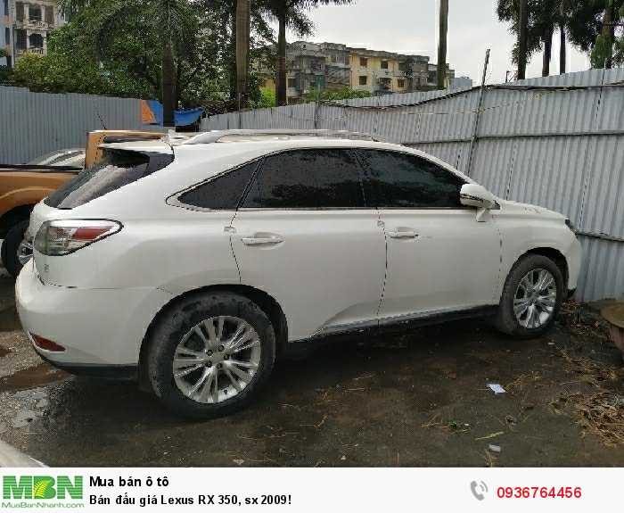 Bán đấu giá Lexus RX 350, sx 2009!