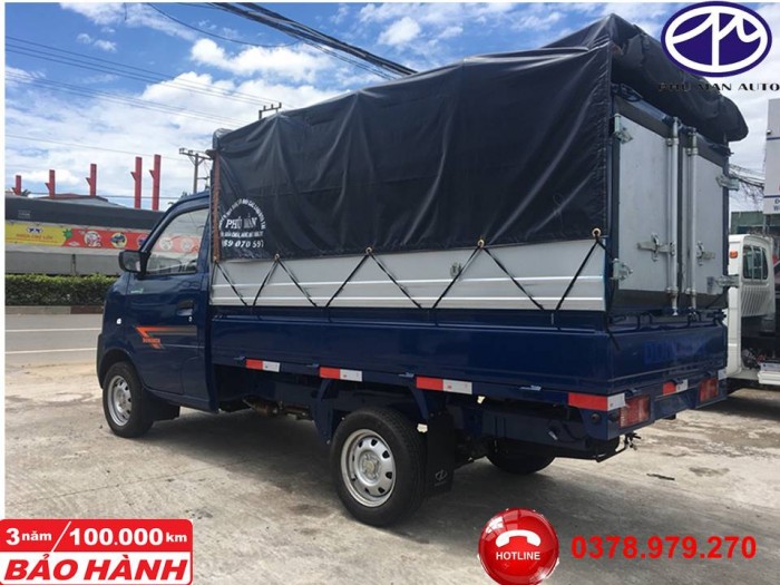 Xe tải DONGBEN thùng bạt dài 2.450 nhập khẩu