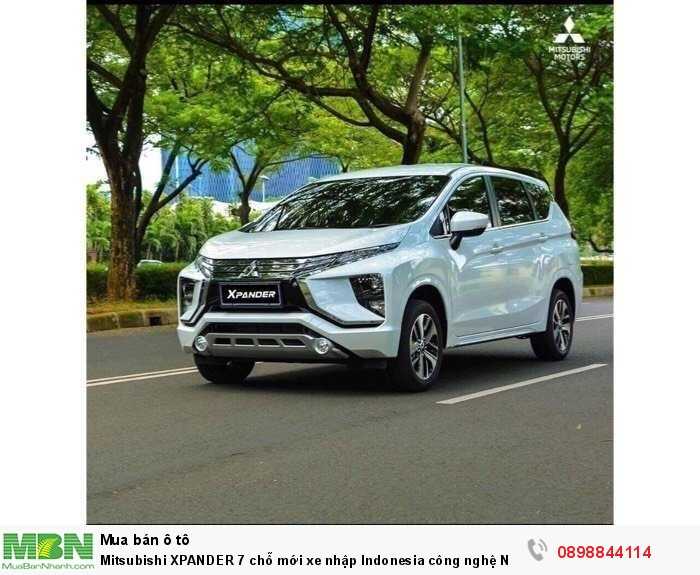 Mitsubishi Xpander 7 chỗ mới xe nhập Indonesia công nghệ Nhật