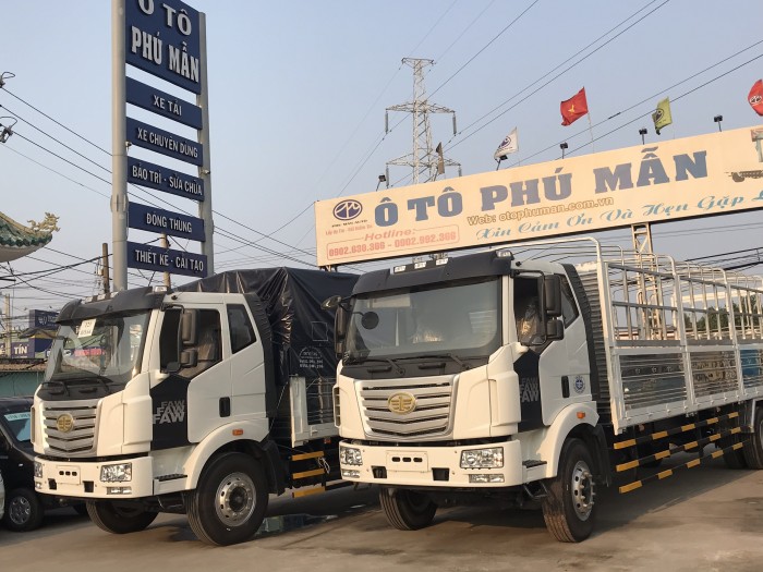 Xe Tải Faw Thùng Dài Gần 10M Tải Trọng 7T2