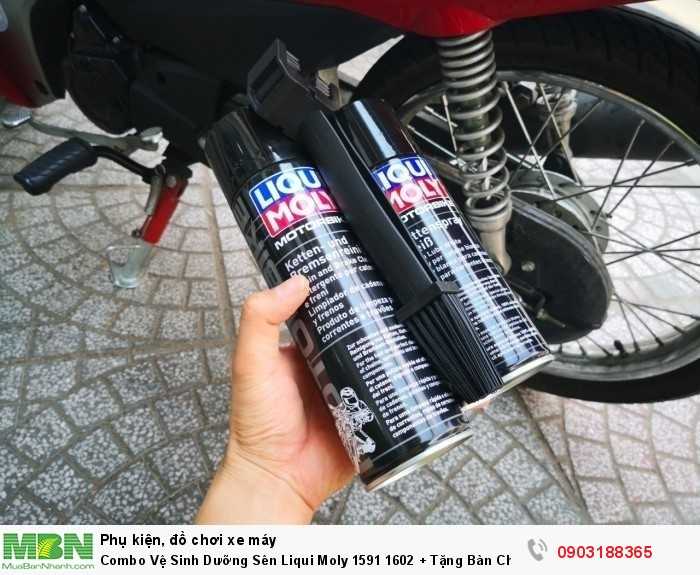 Combo Vệ Sinh Dưỡng Sên Liqui Moly 1591 1602 + Tặng Bàn Chải