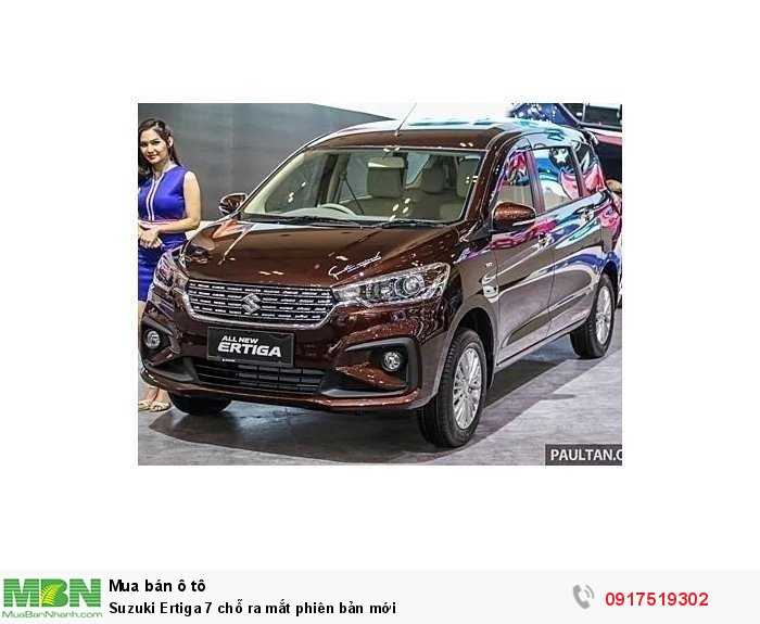 Suzuki Ertiga 7 chỗ ra mắt phiên bản mới