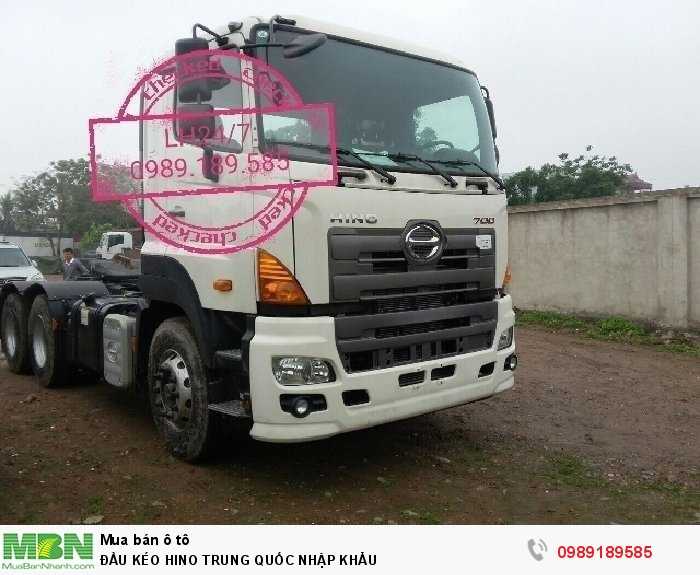Đầu Kéo Hino Trung Quốc Nhập Khẩu