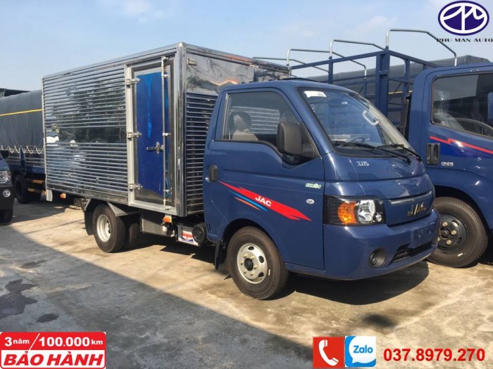 Xe tải thùng JAC X99 , 990KG, đủ các loại thùng , giá tốt , dòng EURO4
