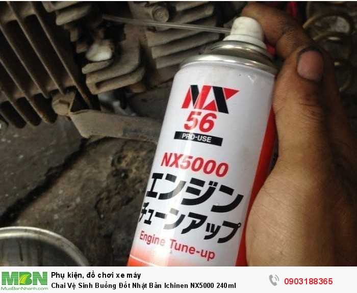 Chai Vệ Sinh Buồng Đốt Nhật Bản Ichinen NX5000 240ml