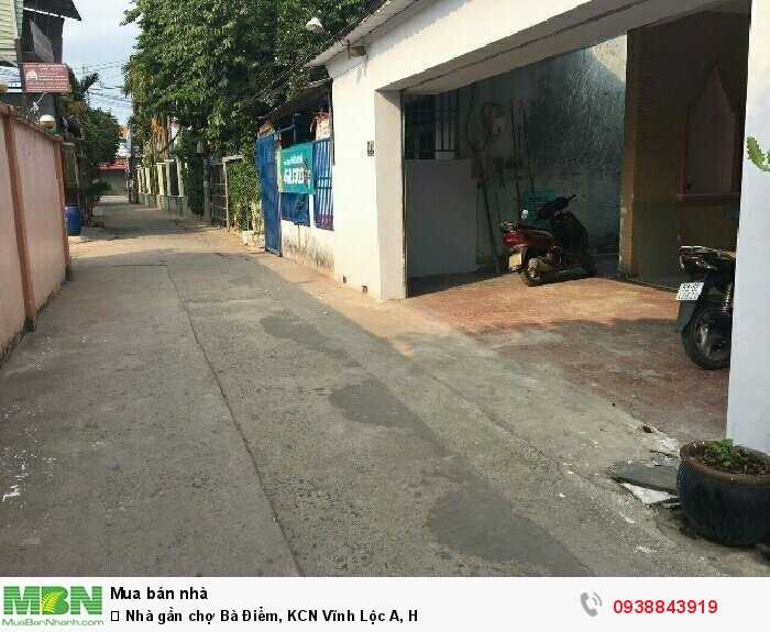 ✅ Nhà gần chợ Bà Điểm, KCN Vĩnh Lộc A, H