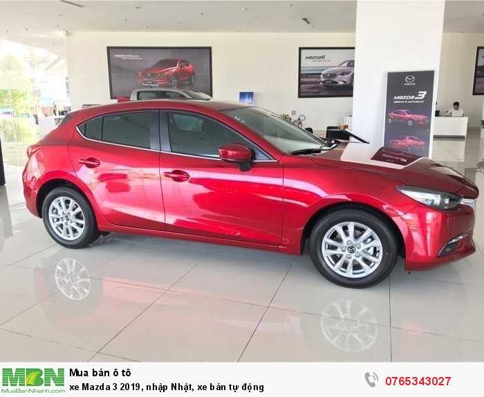 xe Mazda 3 2019, nhập Nhật, xe bán tự động