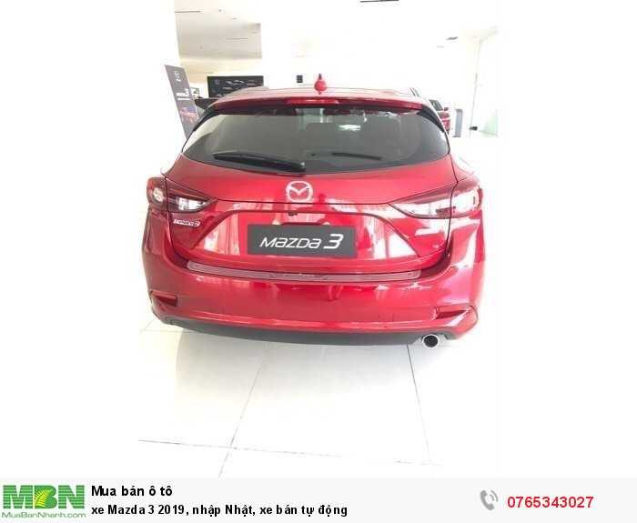 xe Mazda 3 2019, nhập Nhật, xe bán tự động