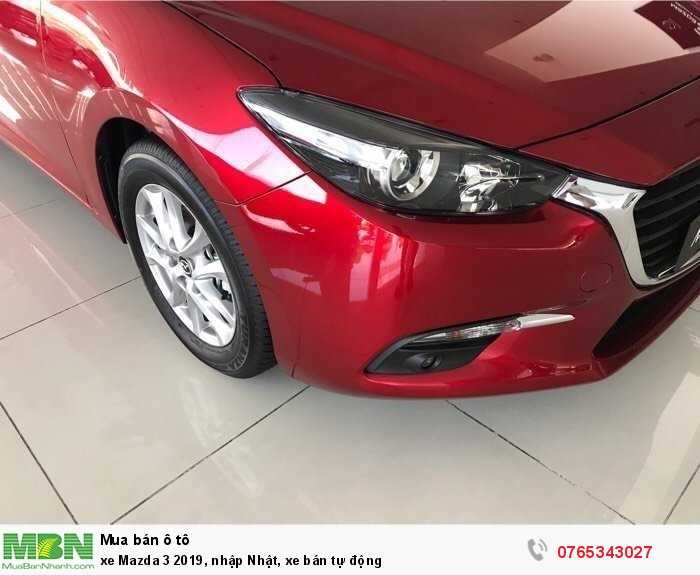 xe Mazda 3 2019, nhập Nhật, xe bán tự động