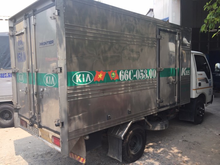 Bán Kia k165 2016 cũ thùng kín full inox