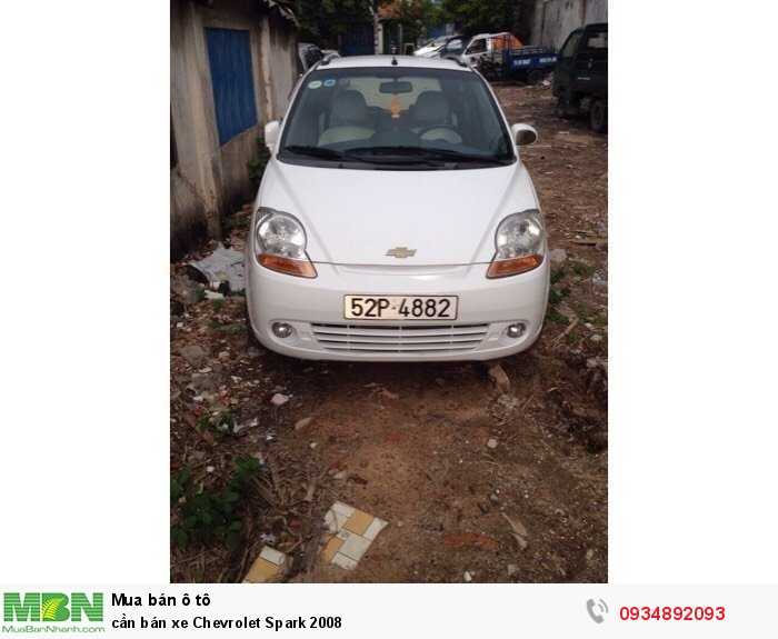 cần bán xe Chevrolet Spark 2008