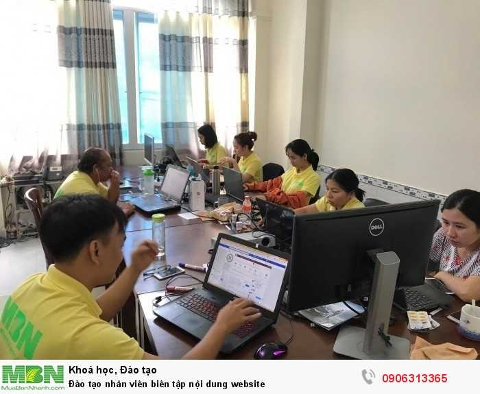 Đào tạo nhân viên biên tập nội dung website