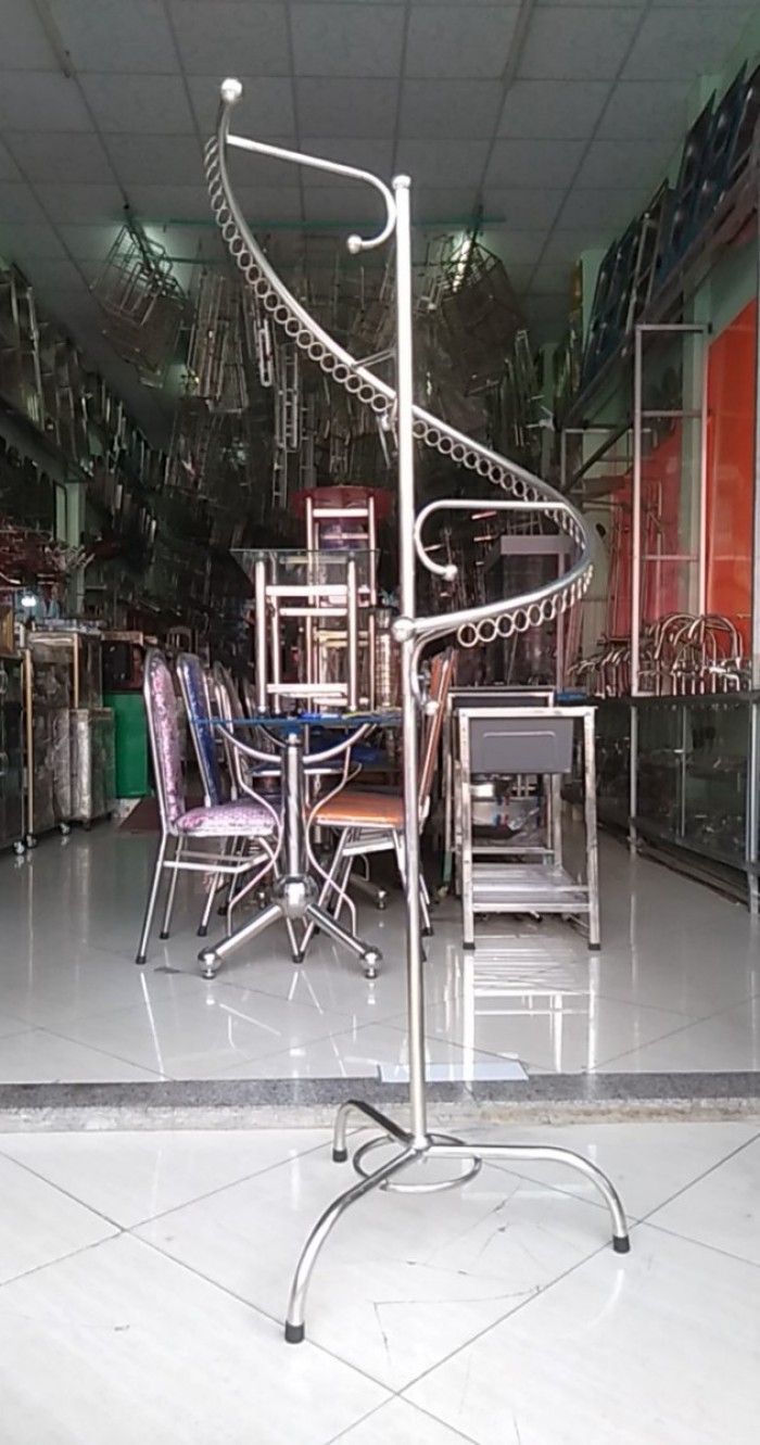 Cây Treo Đồ - Cây Móc Đồ - Sào Phơi Đồ Hình Chữ S Inox - Mđxk1 Mới 100%,  Giá: 420.000Đ, Gọi: 0909 443 873, Quận 9 - Hồ Chí Minh, Id-589A1600