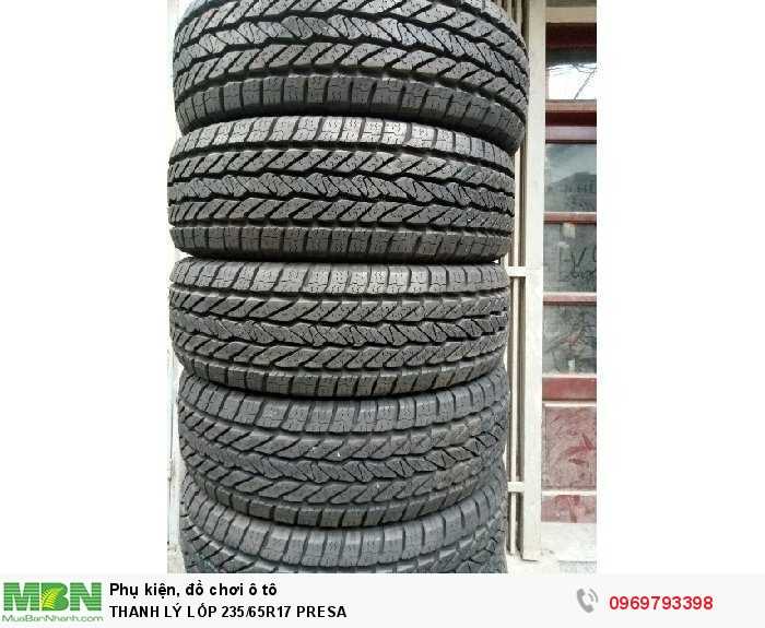 THANH LÝ LỐP 235/65R17 PRESA
