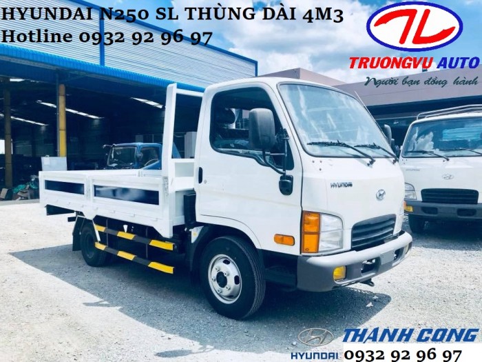 Hyundai n250sl Cần Thơ, HYUNDAI n250sl thùng dài m43 cần thơ, hyundai n250sl an giang