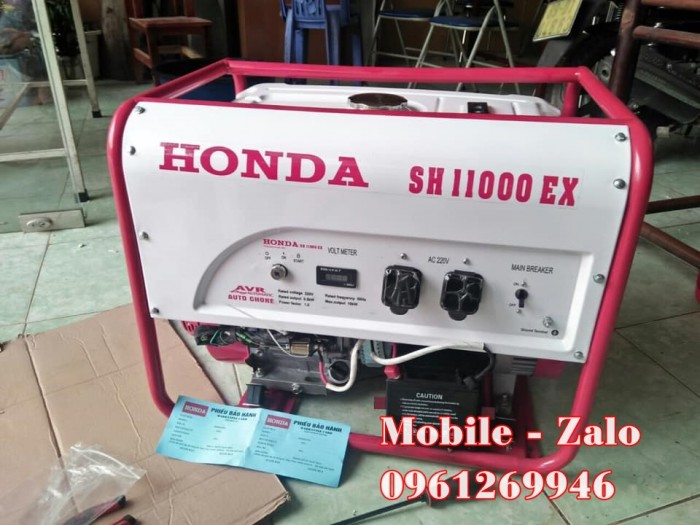 Máy phát điện 10kw Honda SH11000EX đề nổ, le gió tự động2