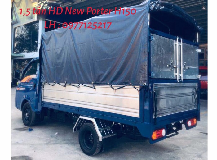 Xe tải 1.5 tấn HYUNDAI New porter H150 Mui bạt ( cam kết giá tốt nhất thị trường)