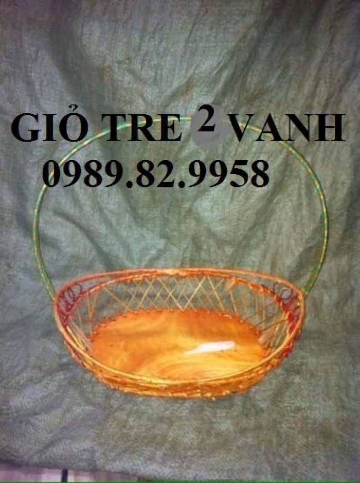 Bán Giỏ Mây Tre