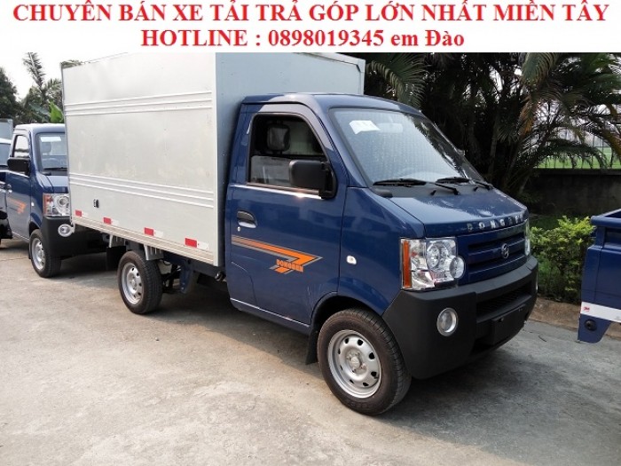 Xe tải Dongben 750kg 870kg, Giá bán xe tải Dongben 870kg thùng bạt, kín tốt nhất,