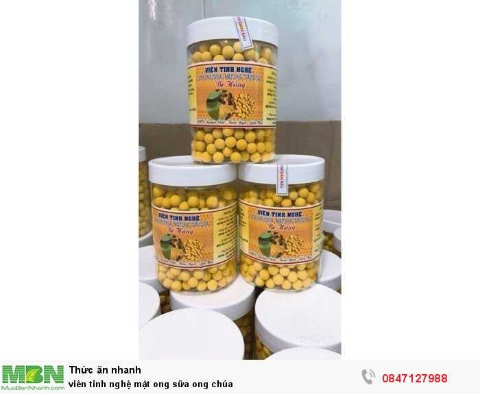 Viên tinh nghệ mật ong sữa ong chúa3