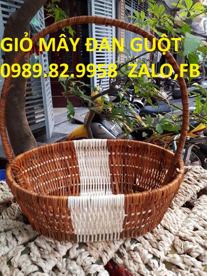 Bán Giỏ Mây Tre Đựng Quà, Giá Sỉ, Giá Buôn