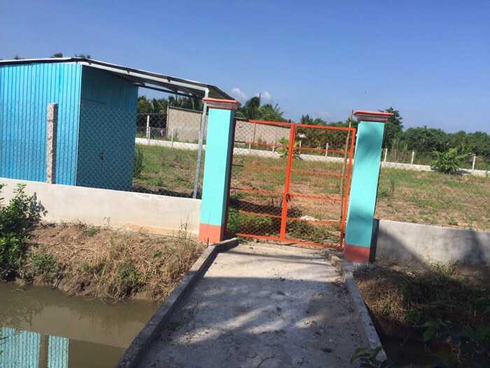 3,5 công mặt tiền đường Nhà Kho,xã Tam Hiệp,Châu Thành,Tiền Giang