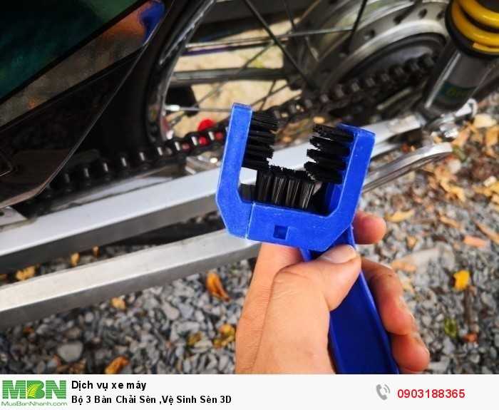 Bộ 3 Bàn Chải Sên ,Vệ Sinh Sên 3D