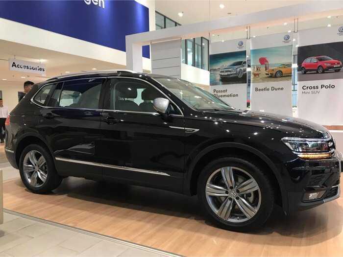 Tiguan Allspace xe nhập nguyên chiếc từ Đức, hệ dẫn động 4Motion