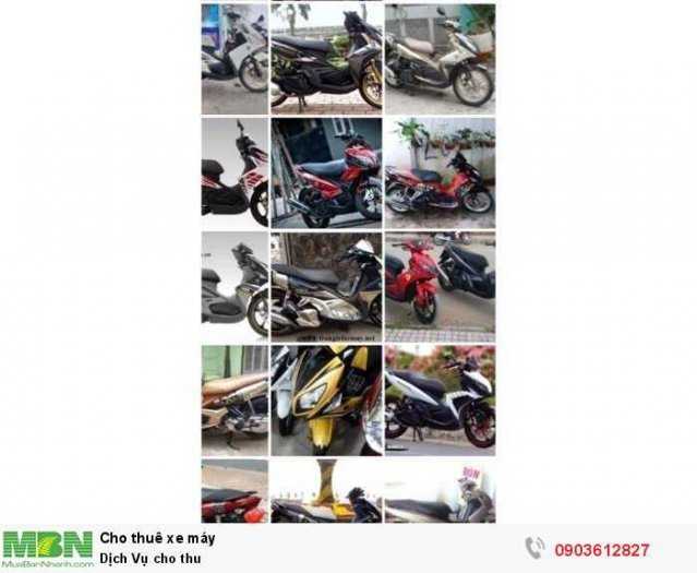 Dịch Vụ cho thuê xe gắng máy tại Tphcm