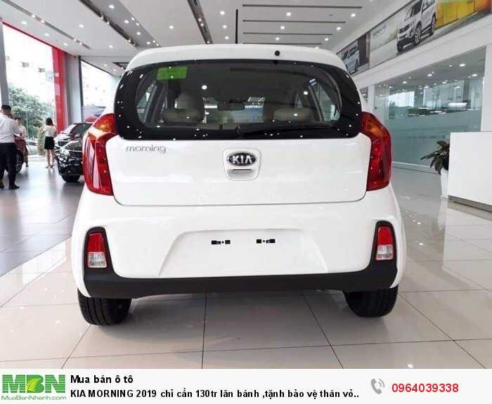 KIA MORNING 2019 chỉ cần 130tr lăn bánh ,tặnh bảo vệ thân vỏ 0964039338