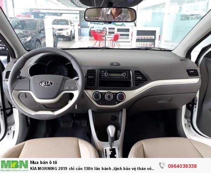 KIA MORNING 2019 chỉ cần 130tr lăn bánh ,tặnh bảo vệ thân vỏ 0964039338