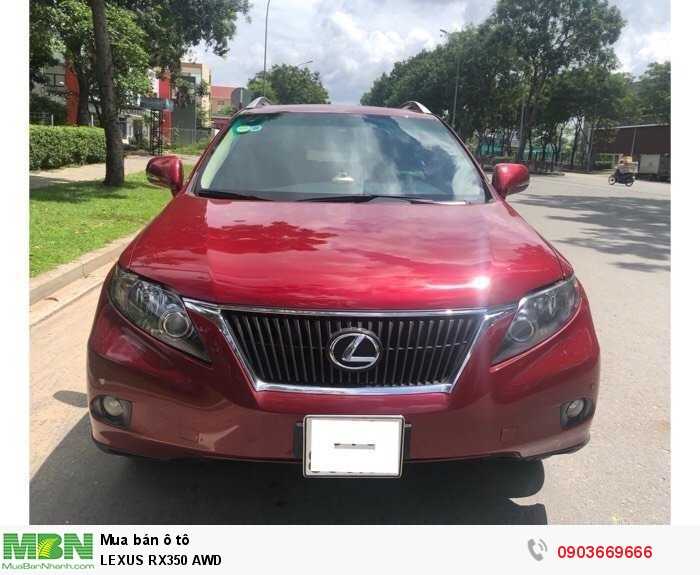 LEXUS RX350 AWD