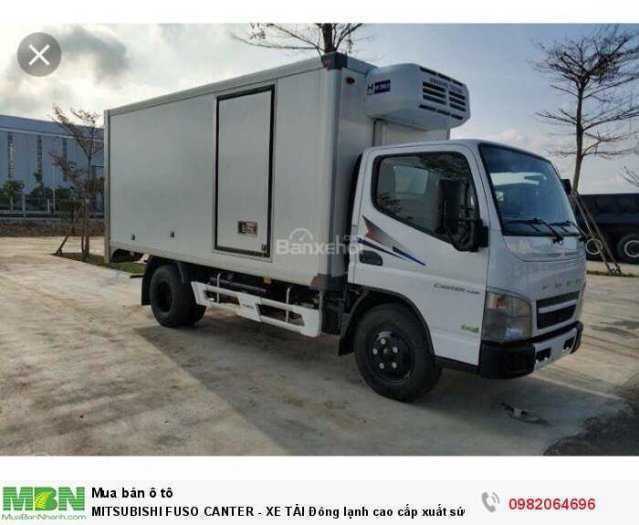 MITSUBISHI FUSO CANTER 6.5 EURO4 - XE TẢI Đông lạnh cao cấp xuất sứ Nhật Bản