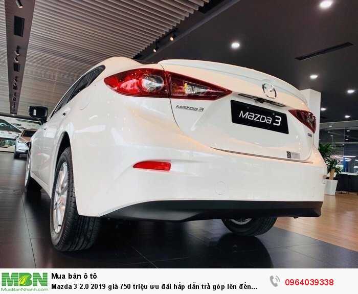 Mazda 3 2.0 2019 giá 750 triệu ưu đãi hấp dẫn trả góp lên đến 80-%