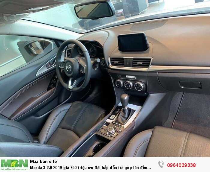 Mazda 3 2.0 2019 giá 750 triệu ưu đãi hấp dẫn trả góp lên đến 80-%