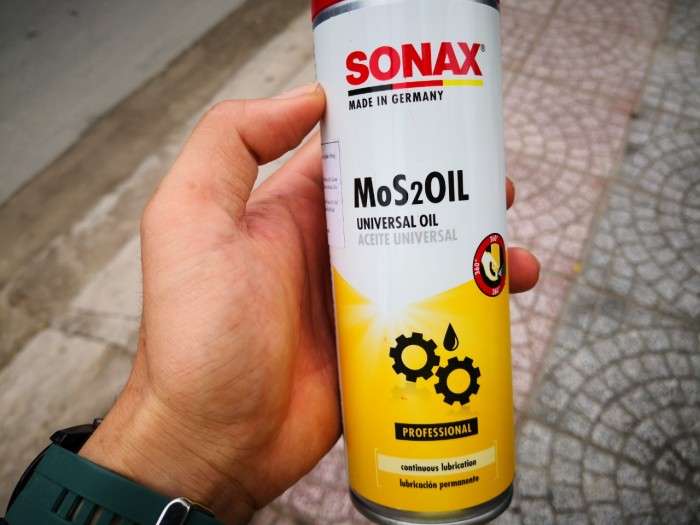 Chai Xịt Bảo Vệ Chống Rỉ Sét Sonax MOS 2 Oil 339400 (300ml)