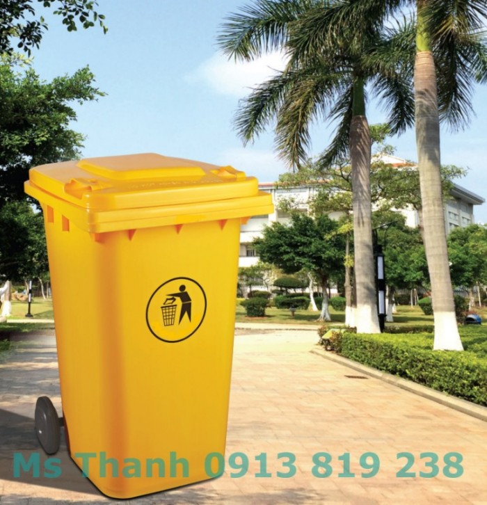 Bán thùng đựng rác thải y tế dung tích 240 lit2