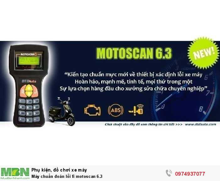 Máy chuẩn đoán lỗi fi motoscan 6.3