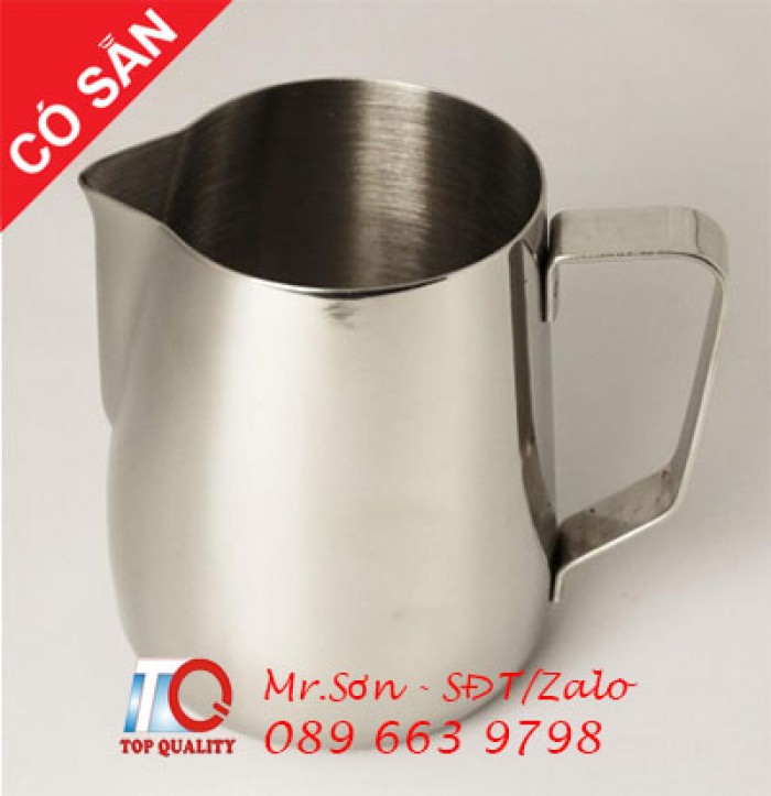 Ca đánh sữa bằng inox 304 - ca inox 304 dùng để đánh sữa, pha trà cà phê2