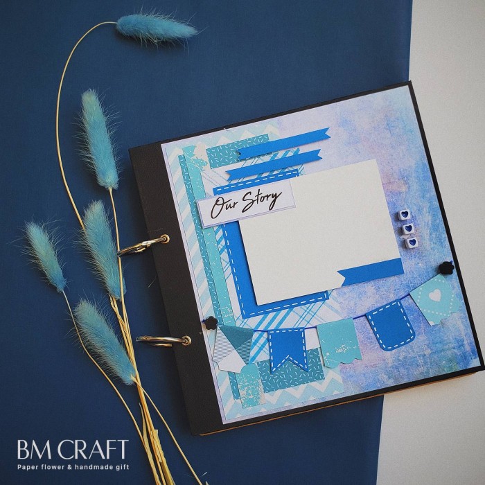 Scrapbook Handmade - Quà tặng Album dán ảnh handmade