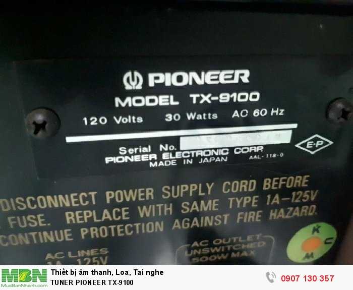TUNER PIONEER TX-91003