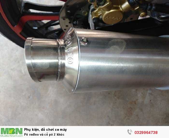 Pô redleo và cổ pô 2 khúc