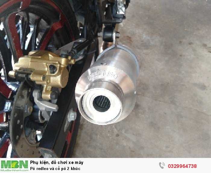 Pô redleo và cổ pô 2 khúc