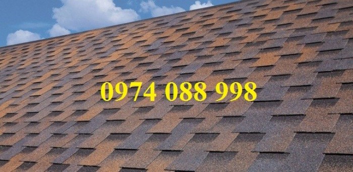 Ngói lợp nhựa đường phủ đá